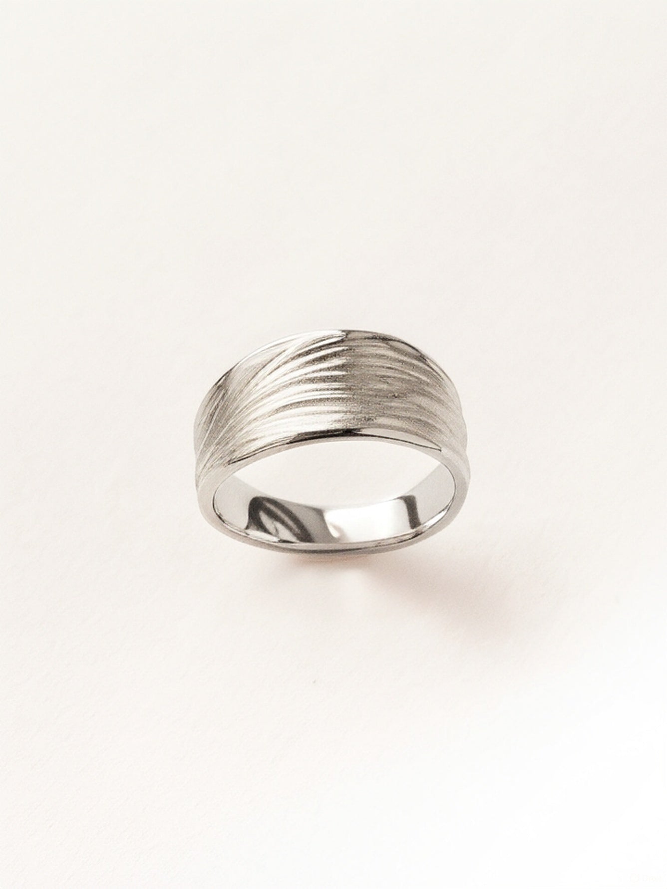 Japan Wellen Ring in Silber 925