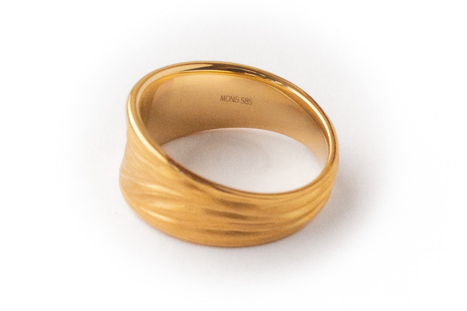 Gold Ring Organisch